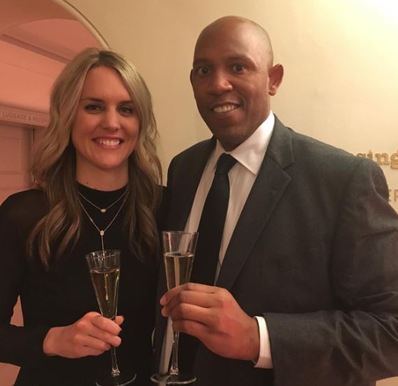 Popeye Jones with his wife
